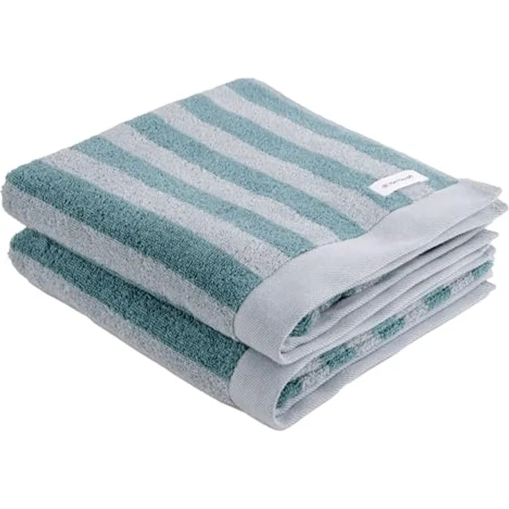 TOM TAILOR HOME Handtuch CLASSIC BATH, Frottier (2-St), 100% Baumwolle, 50x100 cm, in trendigen Farben