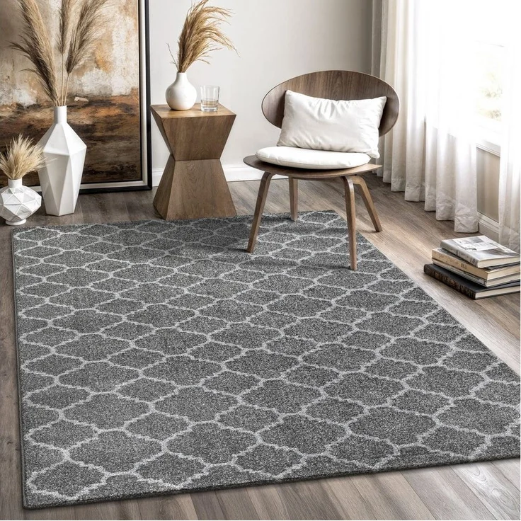 Sanat Teppich Boho 8202, rechteckig, Höhe: 10 mm, Kurzflor, robust, Boho, Scandic, für Fussbodenheizung geeignet – Bild 5