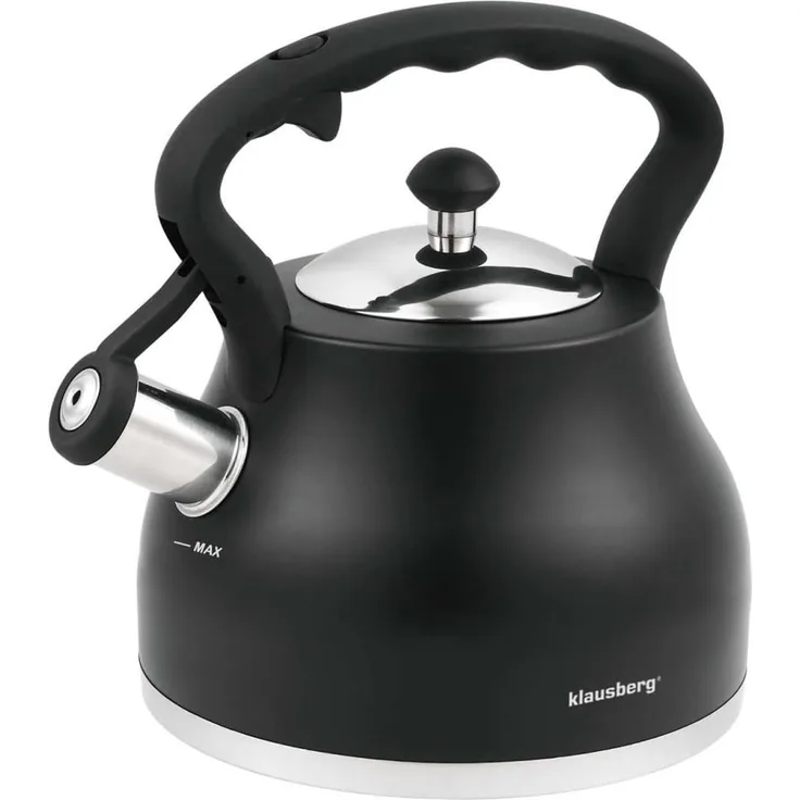 Klausberg Klausberg Wasserkocher mit Pfeife 2,7l 7754