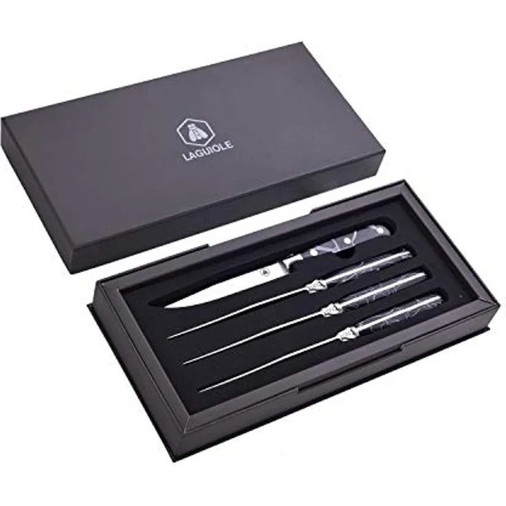 Laguiole Steakmesser-Set 4tlg. mit Harzgriff