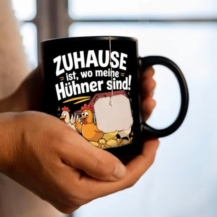 speecheese Tasse Zuhause ist, wo meine Hühner sind! Tasse – Bild 7