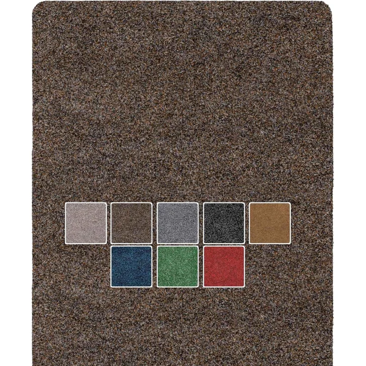 ANRO Fußmatte Schmutzfangmatte Türmatte rutschfest Fußabstreifer abwaschbar robust für Eingang, Haustür, Flur innen & außen Poet Küche, 120x40 cm (Rechteckig)