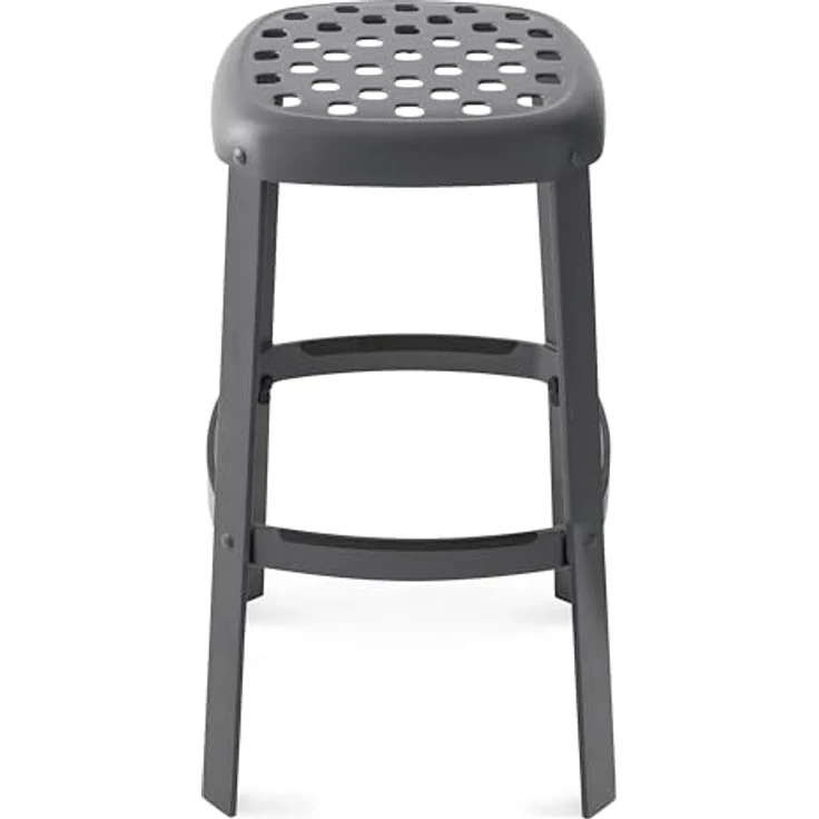 Connubia, Hocker Industrial fest Struktur grau matt – Bild 2