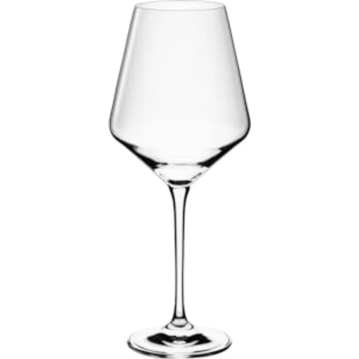 Gerlach 1760 Weingläser Rotweingläser Gläser Set 6 Stück 550 ml Rotweinkelche Kristallglas Wein Glas Spülmaschinenfest Modern, Rot – Bild 4