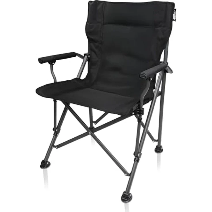yourGEAR Faltstuhl your GEAR Campingstuhl Pesaro - gepolsterter Faltstuhl 3D Mesh 160kg – Bild 1