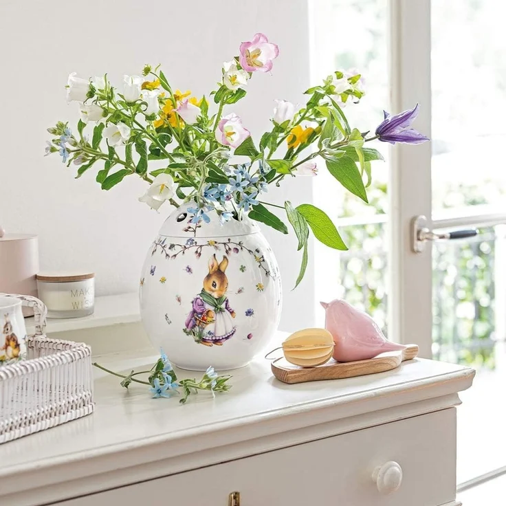 Villeroy & Boch Spring Fantasy Ei-Vase ø 17,5 cm Emma und Paul – Bild 4