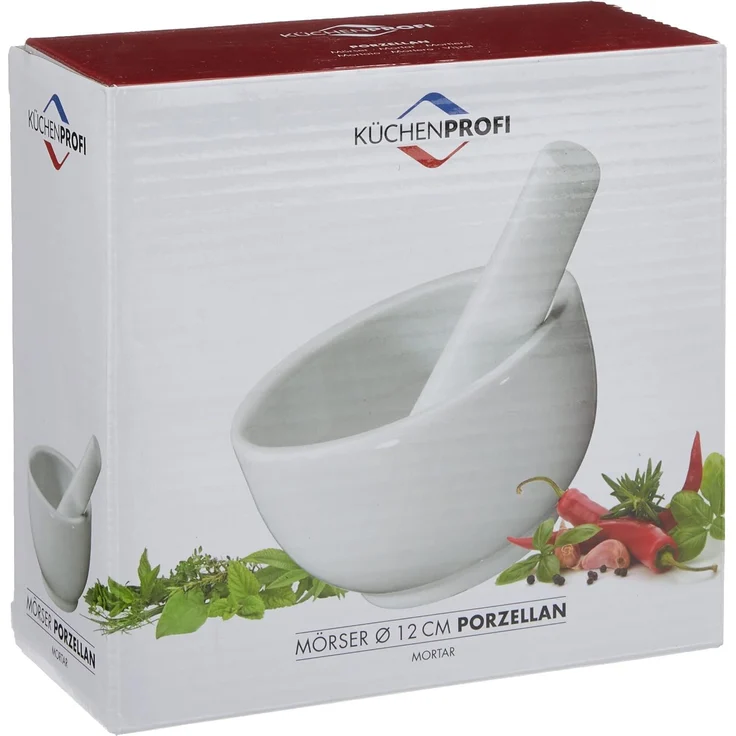 Küchenprofi Porzellan-Mörser 12 cm – Bild 3
