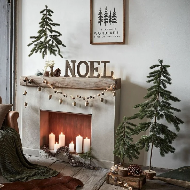 Mirabeau Künstlicher Weihnachtsbaum Weihnachtsbaum 3er Set Lorin grün – Bild 2