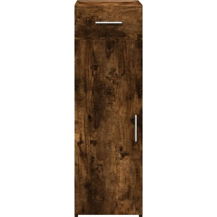 vidaXL Sideboard Räuchereiche 30x42,5x93 cm Holzwerkstoff 846275 – Bild 3
