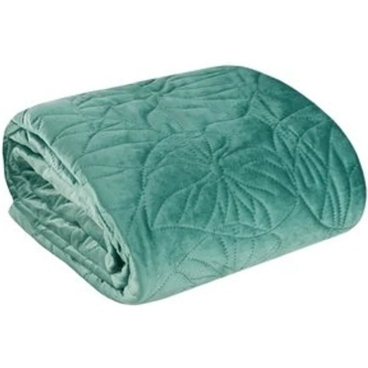 Eurofirany Tagesdecke Terra Collection, Velvet Tagesdecke Samt mit Steppung Dekorative Decke – Bild 6