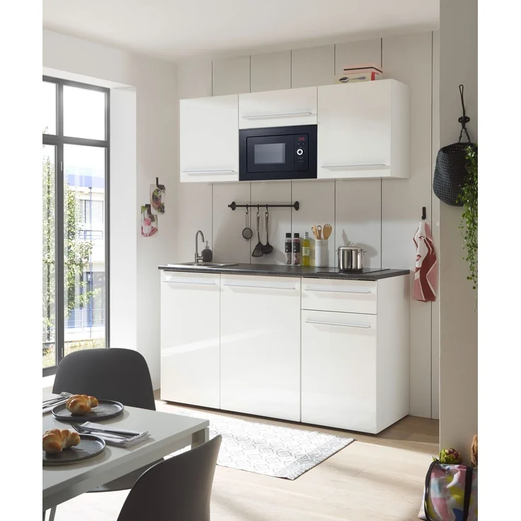 Küchenblock JAZZ SINGLE Z 160 WHITE – Bild 5