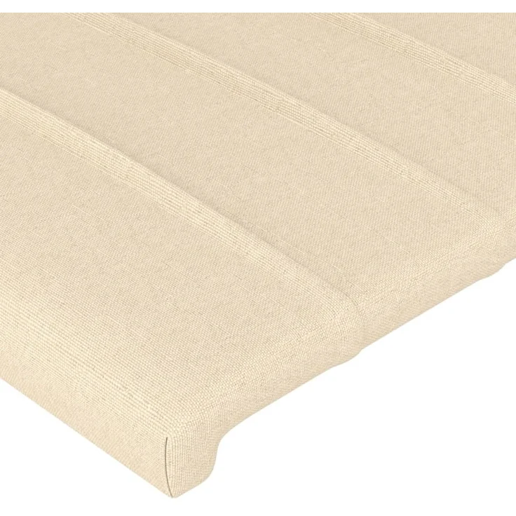 vidaXL Kopfteile 4 Stk. Creme 90x5x78/88 cm Stoff 3116589 – Bild 4