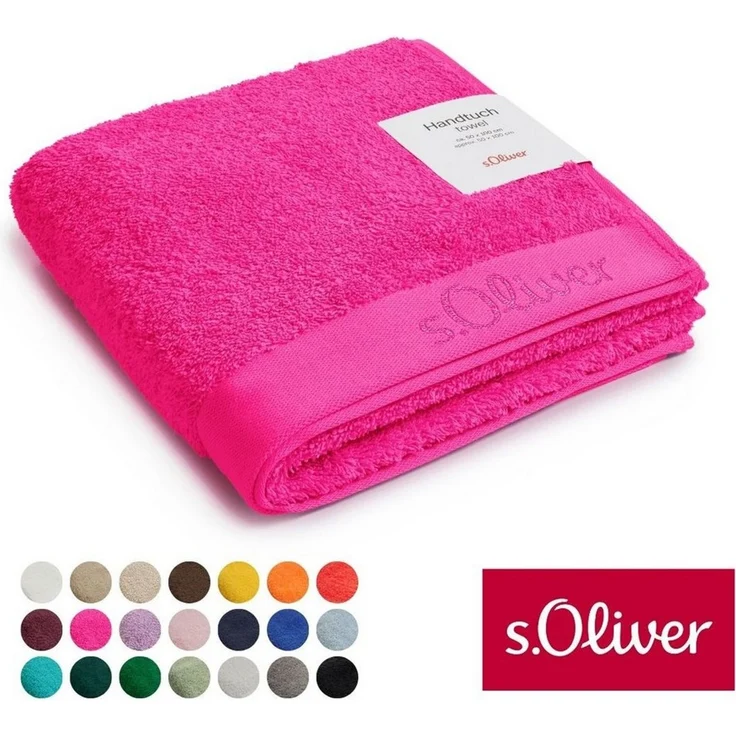 s.Oliver Handtuch s. Oliver Handtuch, Walkfrottier (1-St), besonders weich und saugfähig – Bild 1
