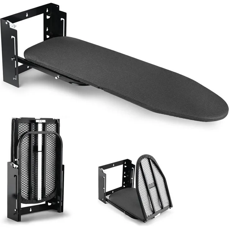 XERSEK Aktivbügeltisch Bügelbrett Klappbar mit Wandmontage ist höhenverstellbar, Ironing Board, Platzsparende Bügelbretter für Wäschereien