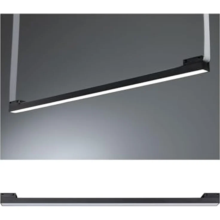 Paulmann LED Pendelleuchte Lightbar Uline 18,5W schwarz, warmweißes Licht 3000K, 2035 lm, für 48V-Gurt-System – Bild 8