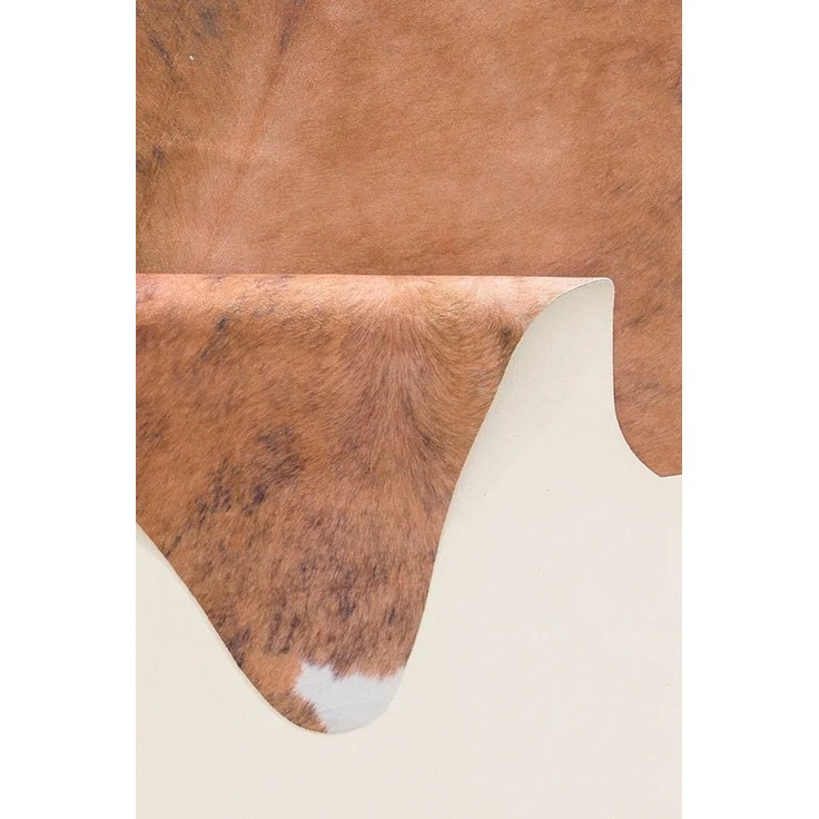 OTTO home Teppich Kuhfell-Look, Kunstfell, fellförmig, Höhe: 3 mm, gedruckte Kuhfell-Optik, Wohnzimmer, Esszimmer, Schlafzimmer – Bild 2