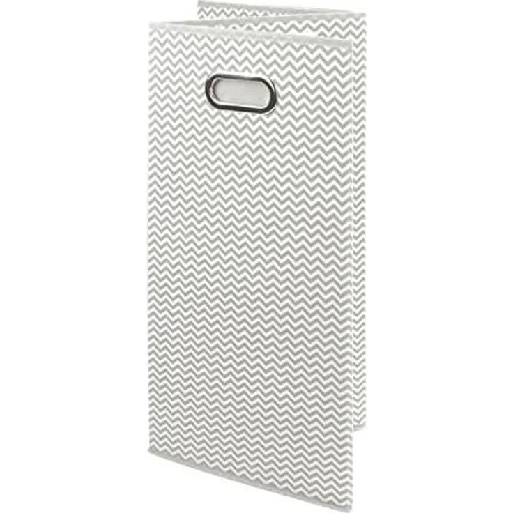 mDesign Wäschekorb Wäschetruhe Wäschebox Deckel und Griffe Taupe Natur – Bild 8