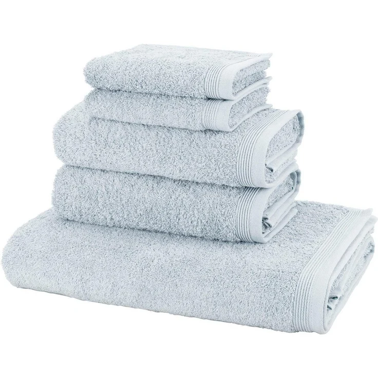 Möve Handtuch Set Basic, Walkfrottier (Set, 5-St), 5tlg.-Set: 2xGäste- 2xHand- und 1xBadetuch in Walkfrottier Qualität – Bild 3