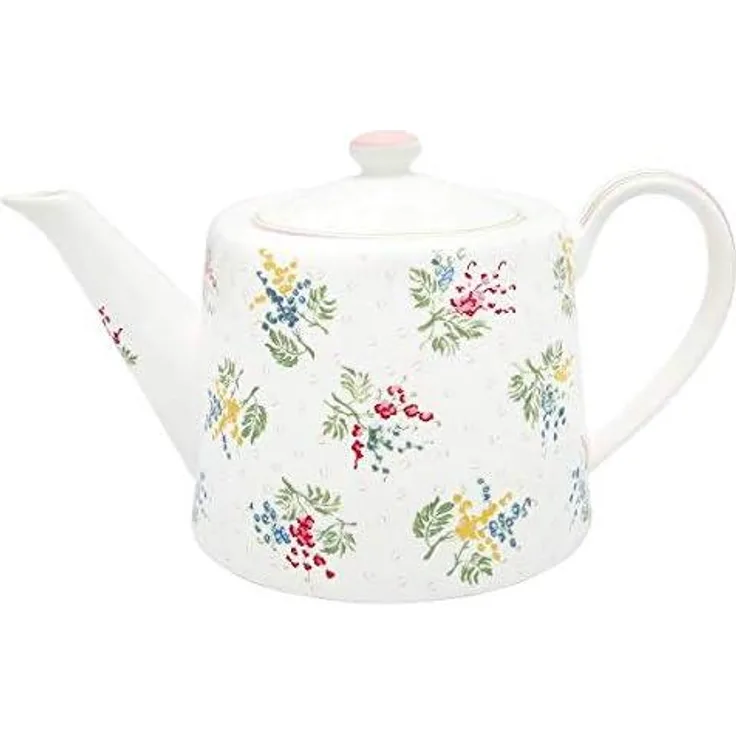 Greengate Mira Teekanne white 1,0 l
