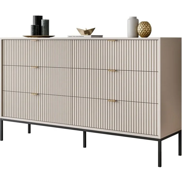 Lookway Kommode CORTADO KS154 mit Schubladen, Breite 154cm