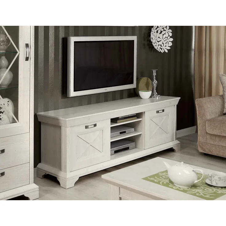 TV-Unterschrank KASHMIR Pinia weiß
