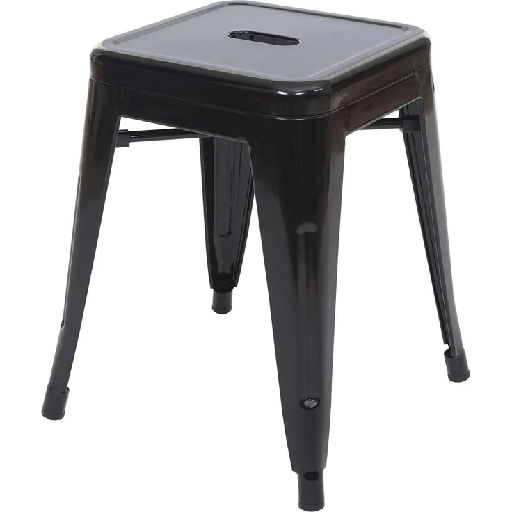 MCW A73-H Barhocker, Industrielles Design, stapelbar, fertig montiert, hohe Stabilität