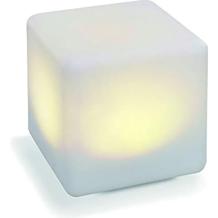 Esotec Solar Würfelleuchte Smart Cube, 18cm, multicolor, 7 Leuchtfarben, wetterfest und winterfest, LED Gartenleuchte 106100