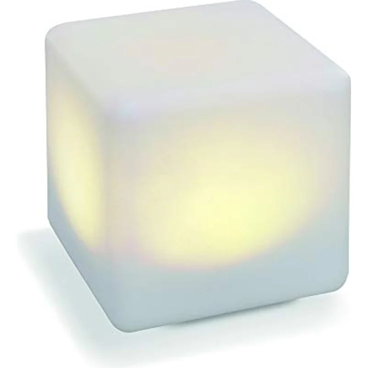 Esotec Solar Würfelleuchte Smart Cube, 18cm, multicolor, 7 Leuchtfarben, wetterfest und winterfest, LED Gartenleuchte 106100 – Bild 1