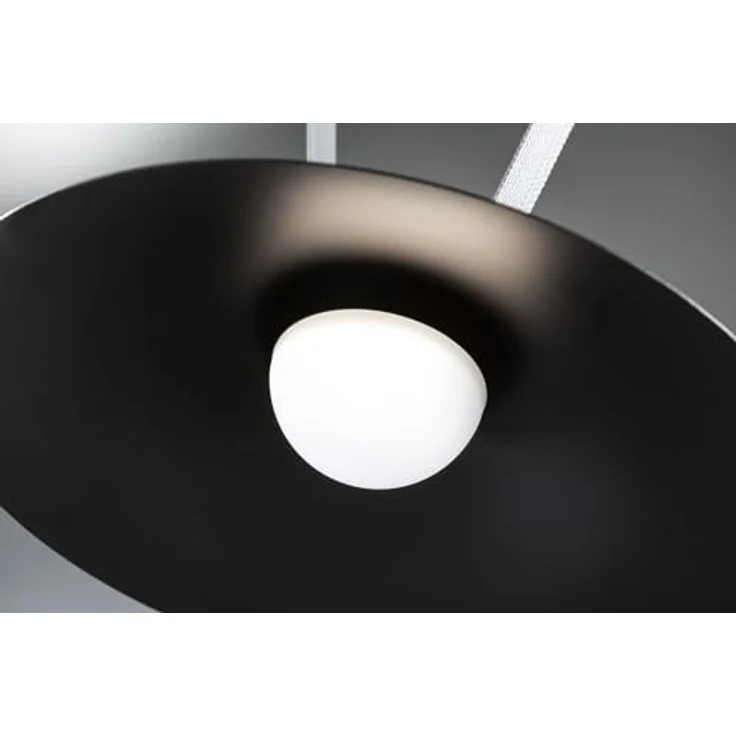 Paulmann Pendelleuchte Cone Uline 12W Aluminium, schwarz, warmweißes Licht 3000 K, 1245 lm, IP20 – Bild 8