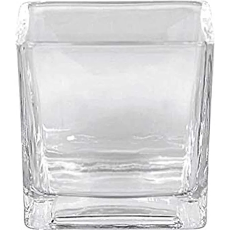 Sandra Rich 360052 Windlicht, transparentes Glas, 20 x 10 x 10 cm