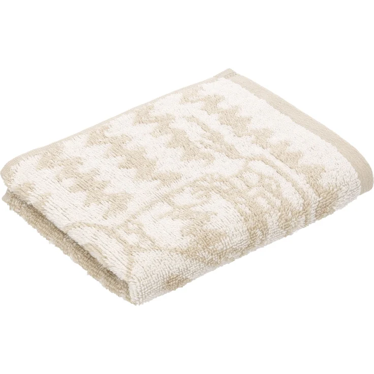 VOSSEN Gästetuch-Set CHARLIE BROWN BL 30x50 cm beige – Bild 1