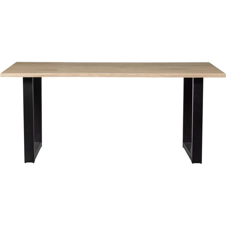 Esstisch Tablo Eiche Baumkante mit U-Gestell, 180 cm