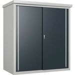 Trimetals Metall Gartenschrank Guardian D63 | Grau