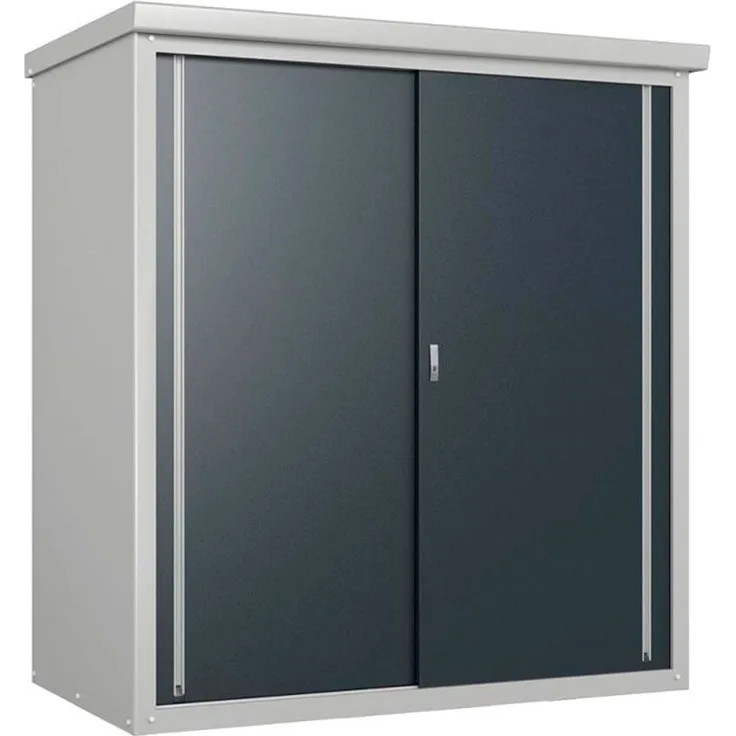 Trimetals Metall Gartenschrank Guardian D63 | Grau