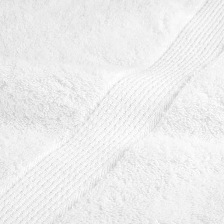 vidaXL Premium-Waschtücher SOLUND 4 Stk. Weiß 30x30 cm 600 g/m² 137117 – Bild 7