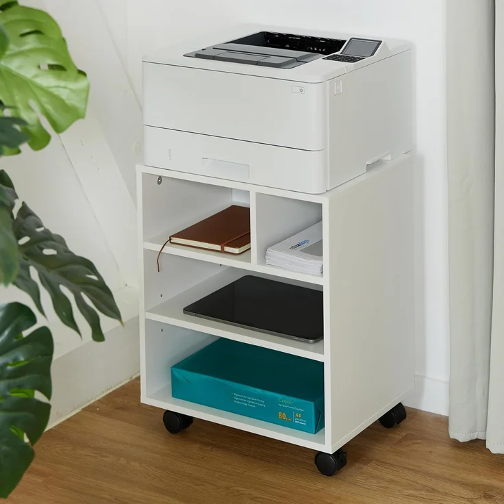 Relaxdays Rollcontainer mit 4 Fächern – Bild 2