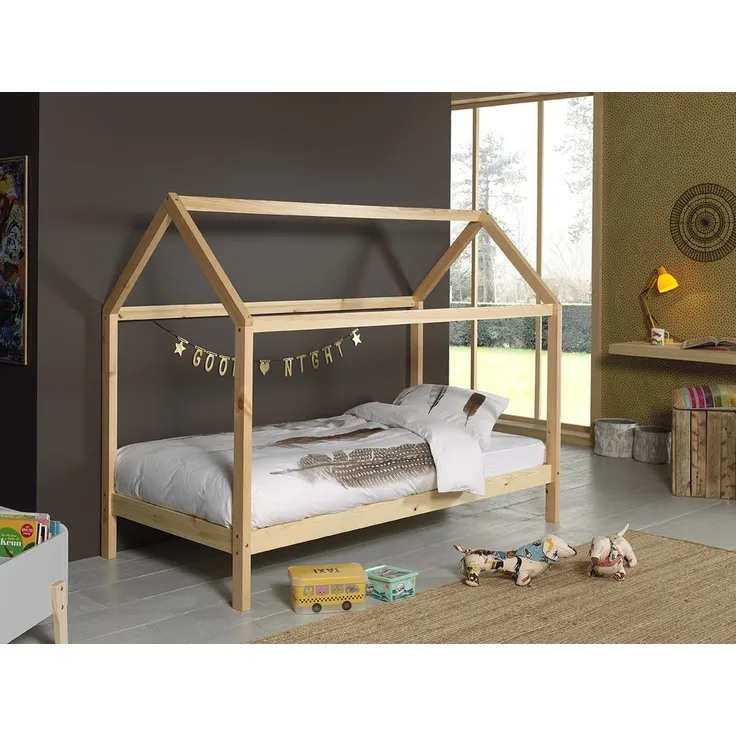 Vipack 'Dallas 2' Hausbett 90x200 cm, natur