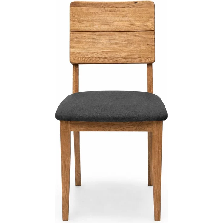 Eckbankgruppe Modern Dyan 4 für 7 Personen Massivholz Wildeiche/Grau – Bild 6