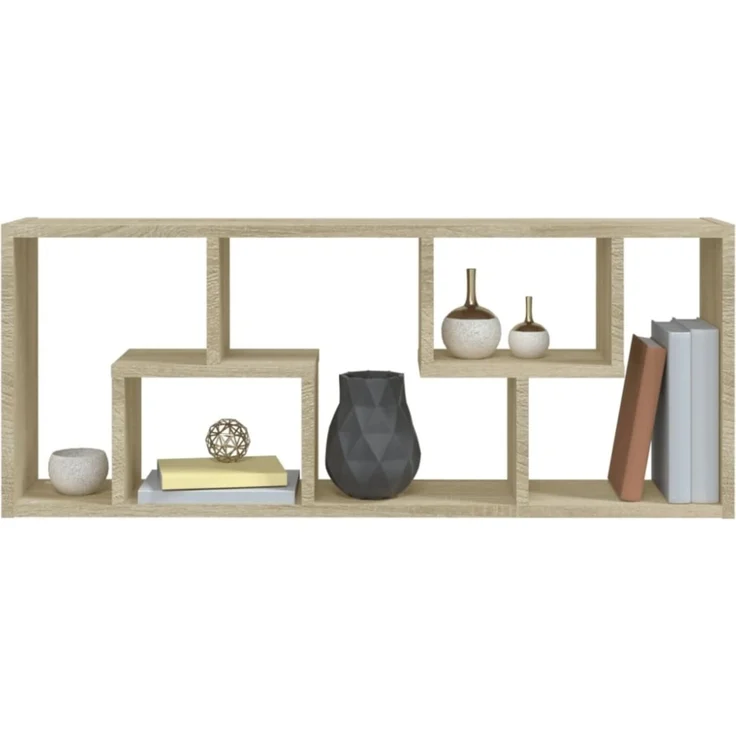 vidaXL Wandregal Sonoma-Eiche 36x16x90 cm Holzwerkstoff 803014 – Bild 4