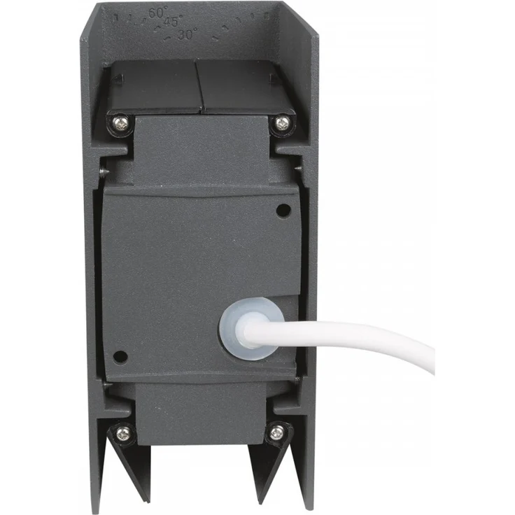 Heitronic 37062 LED Wandleuchte Tilo anthrazit up- and down Lichtwinkel einstellbar – Bild 4