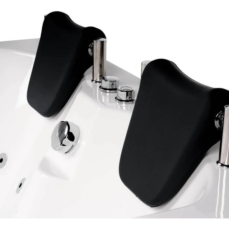 XXL Luxus Whirlpool Badewanne 180x120 cm links für 2 Pers. 10 Hydrojets – Bild 8