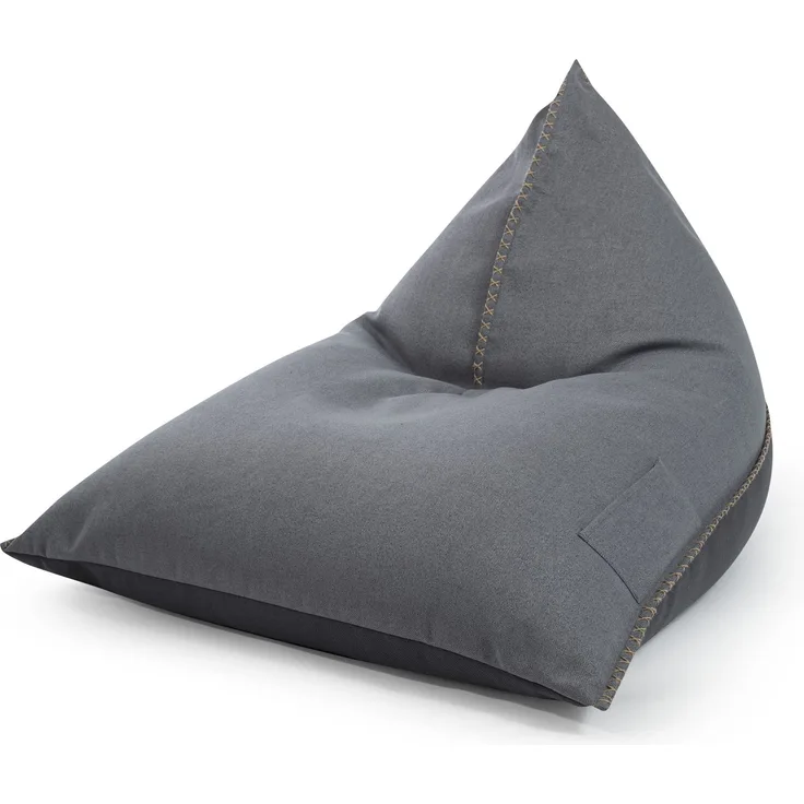 Sitzsack 115x90x110cm Mittelgrau