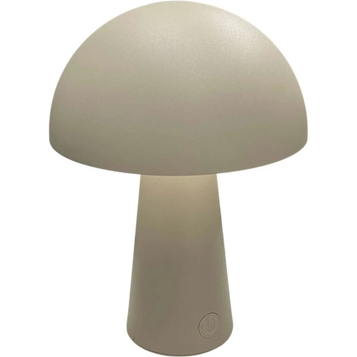 Coen Bakker Deco BV LED Außen-Tischleuchte Touch Tischlampe Pilzform Dimmbar Akku In-/Outdoor IP44, Touch-Funktion, LED fest verbaut – Bild 1