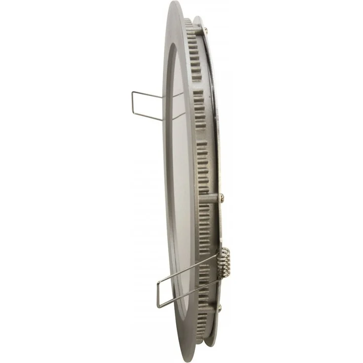 Heitronic Nr. 27636-HE LED Panel Toulouse 199mm Rund 3000K silber – Bild 2