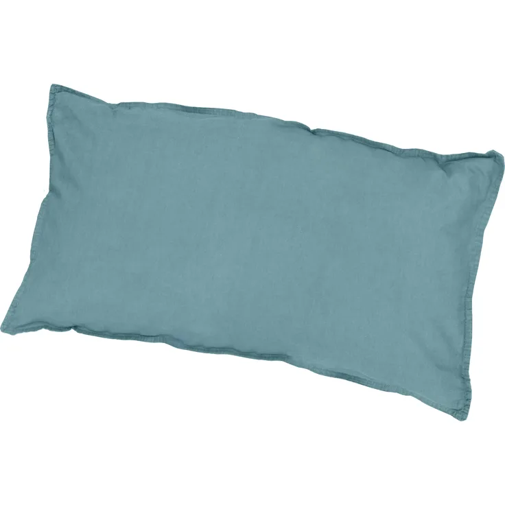 Traumhaft gut schlafen Stone-Washed-Bettwäsche aus 100% Baumwolle, in versch. Farben und Größen : 40x80 cm : Jade