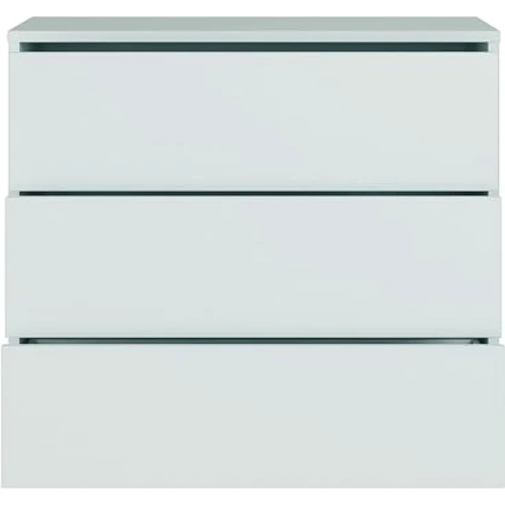 FORTE Kommode Alice Springs, Kommode, 3 Schubkästen B/H/T 94,8/83,1/41,5, Schubkästen mit Vollauszug, grifflos,Push to open – Bild 4