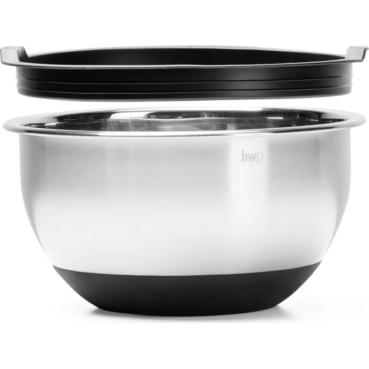 Homeware Vorratsdosen 8-teilig, Edelstahl silber, 50 x 20 x 50 cm, mit Deckel und Einsätzen – Bild 7