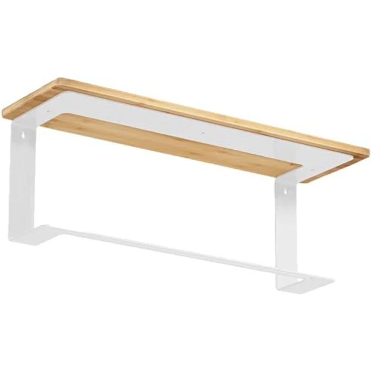 Alberts Regalträger, Weiß, Metall, 18x15x50 cm für Wandregale im Wohnzimmer – Bild 4