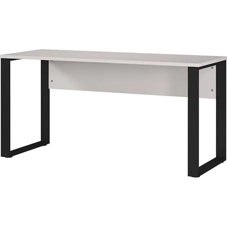 Germania Schreibtisch 5008-630 GW-Adrano , in Kaschmir/Schwarz, mit Metallkufen, 150 x 74 x 60 cm (BxHxT)