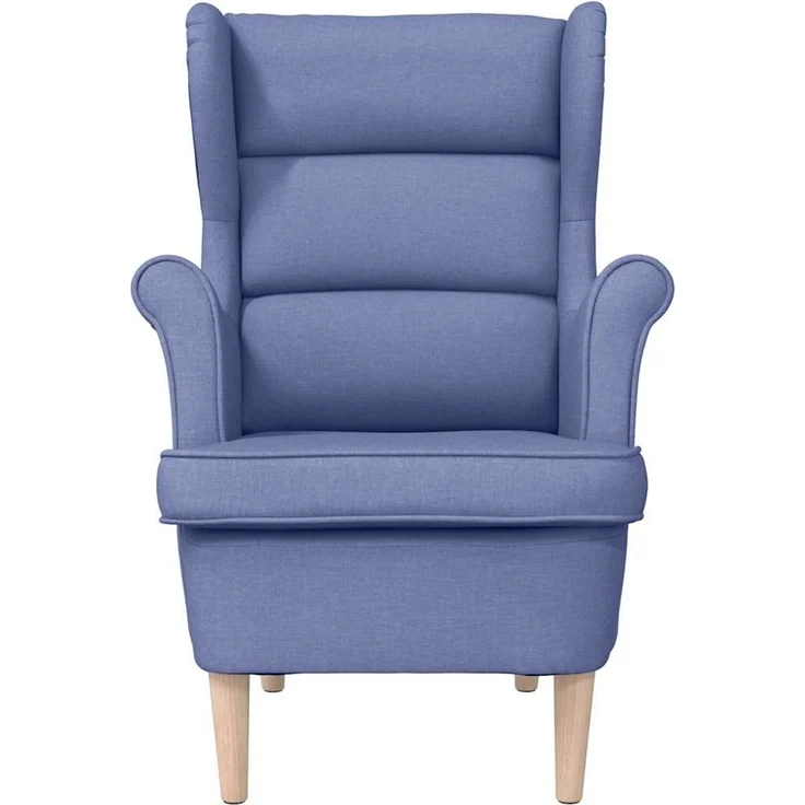 Sessel wohnzimmer, Relaxsessel Jeansblau 74 x 84 x 100 cm Stoff – Bild 4